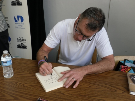 Cunningham signing @ Miami Book Fair